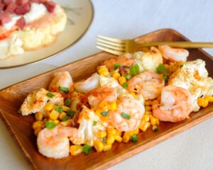 shrimp and corn
