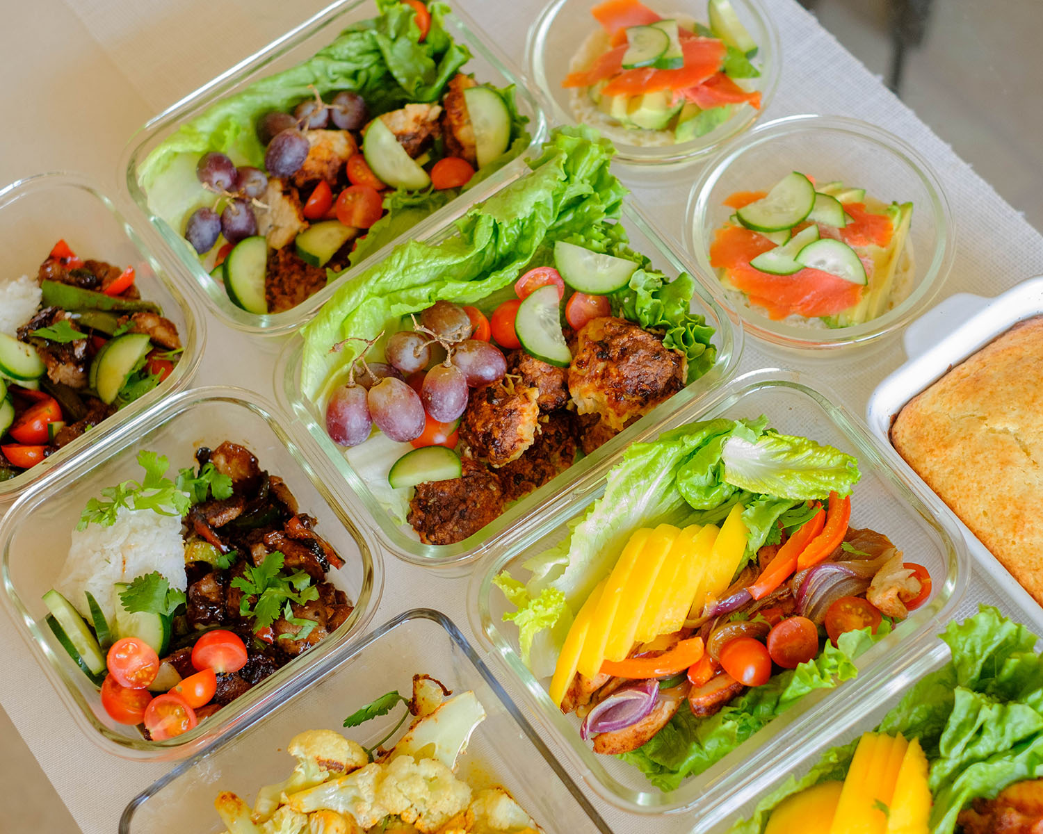 Meal Prep Containers (10) - Meal Prep To Go