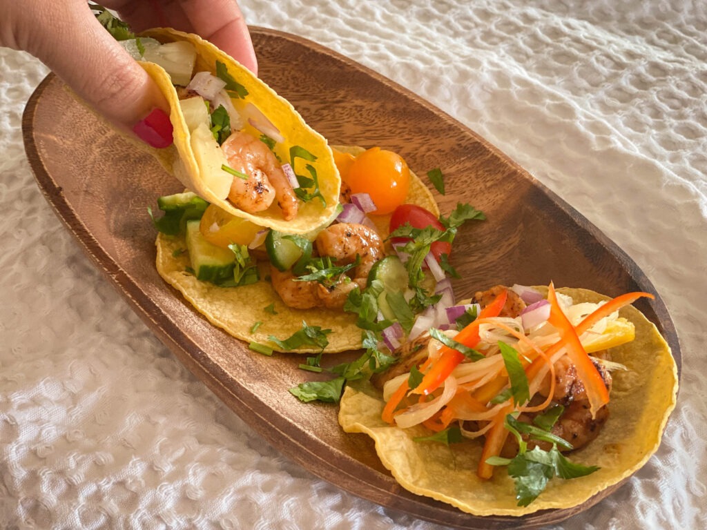grilled shrimp tacos